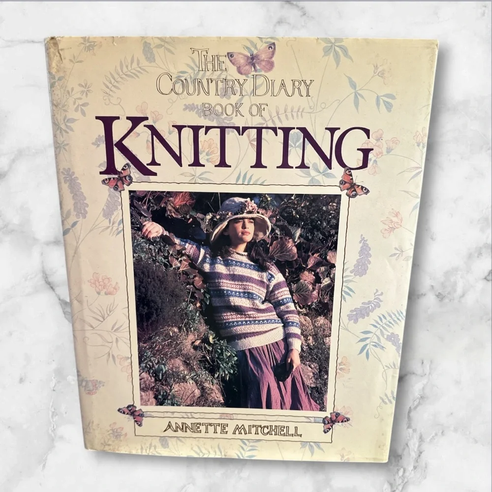 The Country Diary book of Knitting by Annette Mitchell hardcover 1987 - Picture 1 of 13